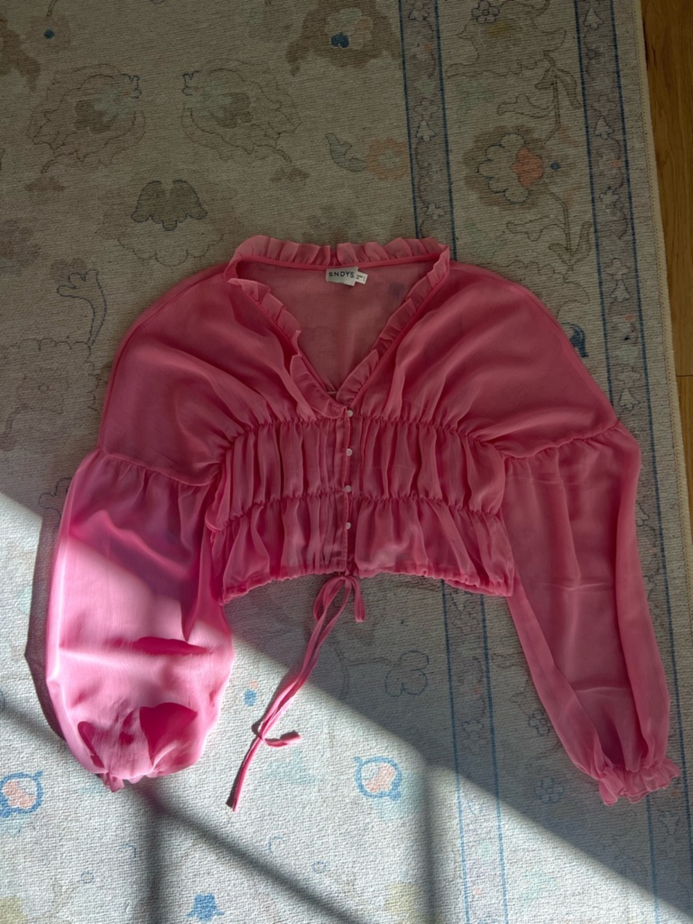 SNDYS Pink Blouse